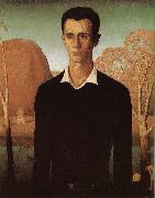 Grant Wood, The Portrait